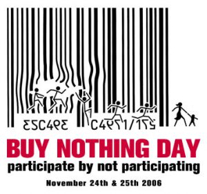 Buy Nothing Day party